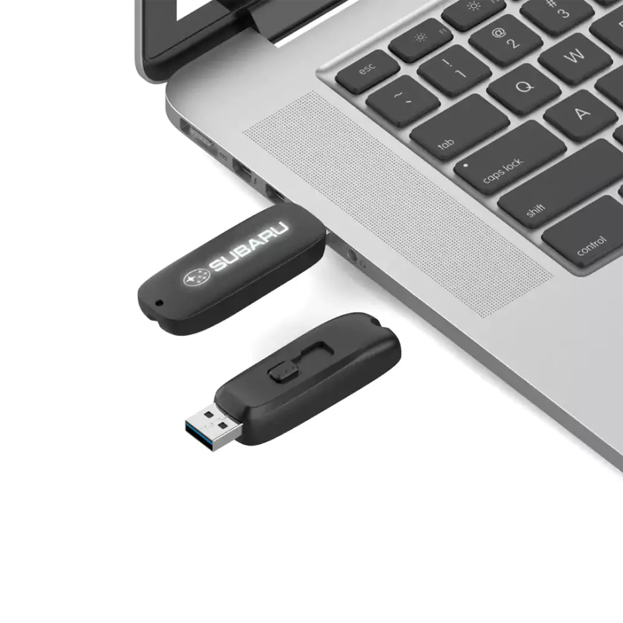 Light-Up LED Logo USB with Slide Button 64GB V. 3.0 - alternate view